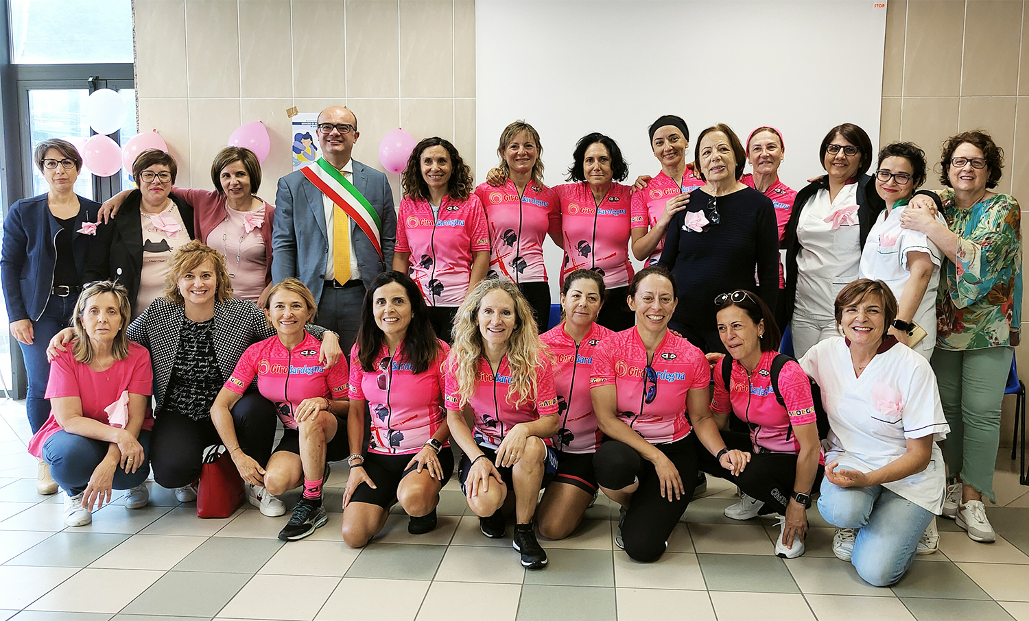 Una pedalata “rosa” contro il tumore Una pedalata “rosa” contro il tumore