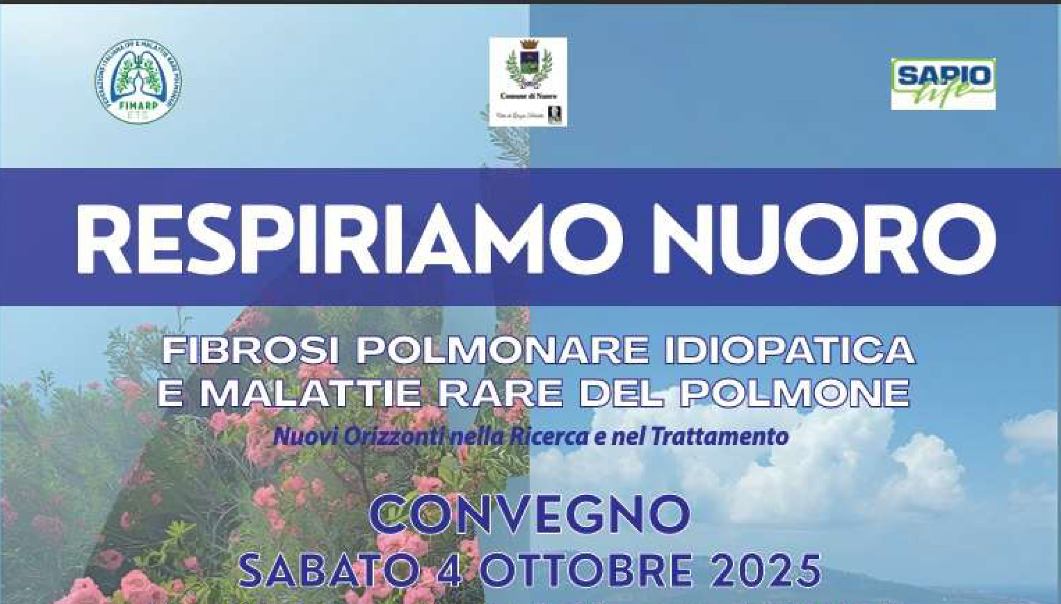 “Respiriamo Nuoro”, un convegno sulle malattie rare del polmone “Respiriamo Nuoro”, un convegno sulle malattie rare del polmone