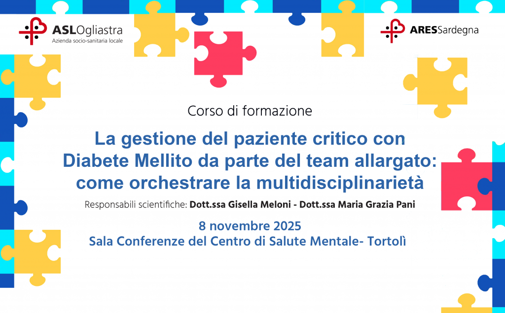 Corso di formazione sulla gestione dei pazienti con diabete mellito