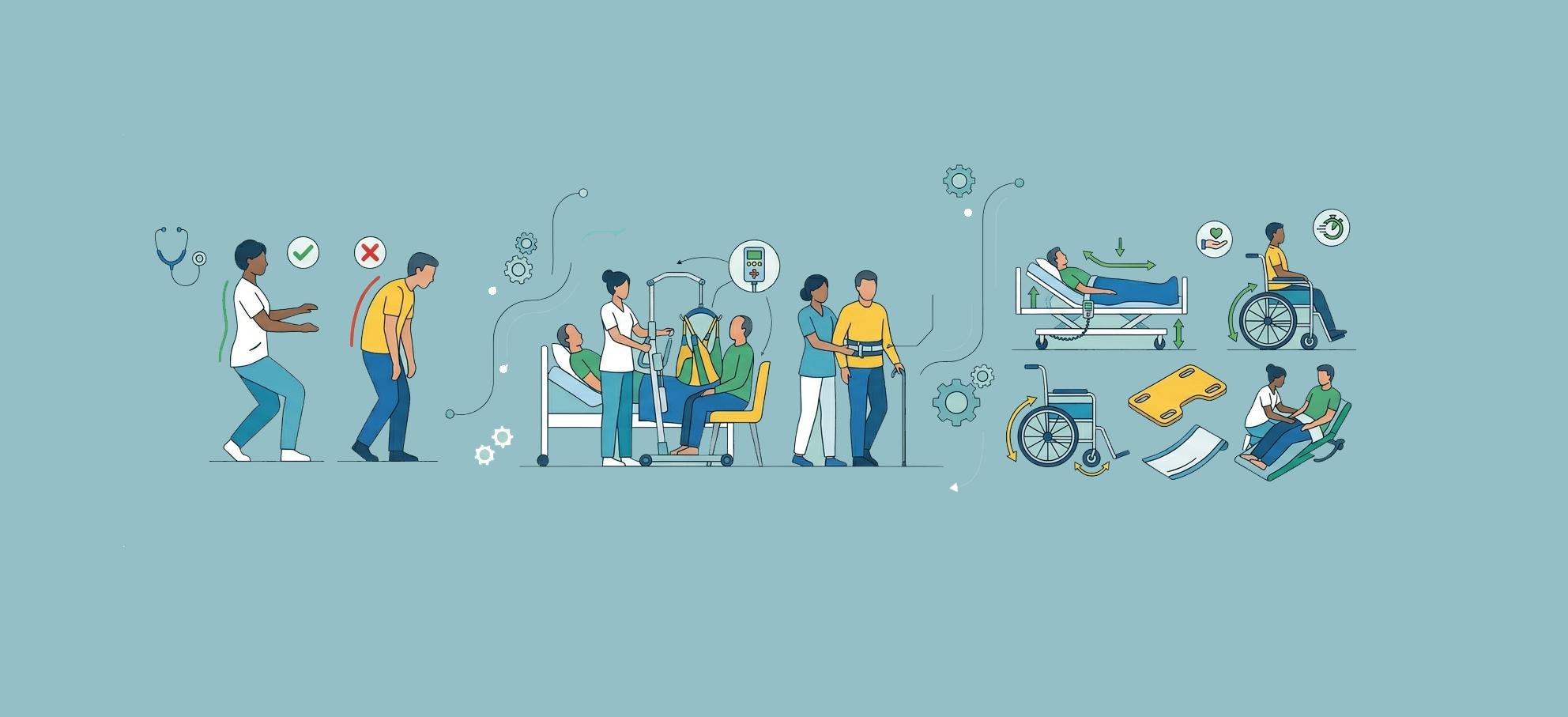 Formazione, corso su movimentazione dei pazienti