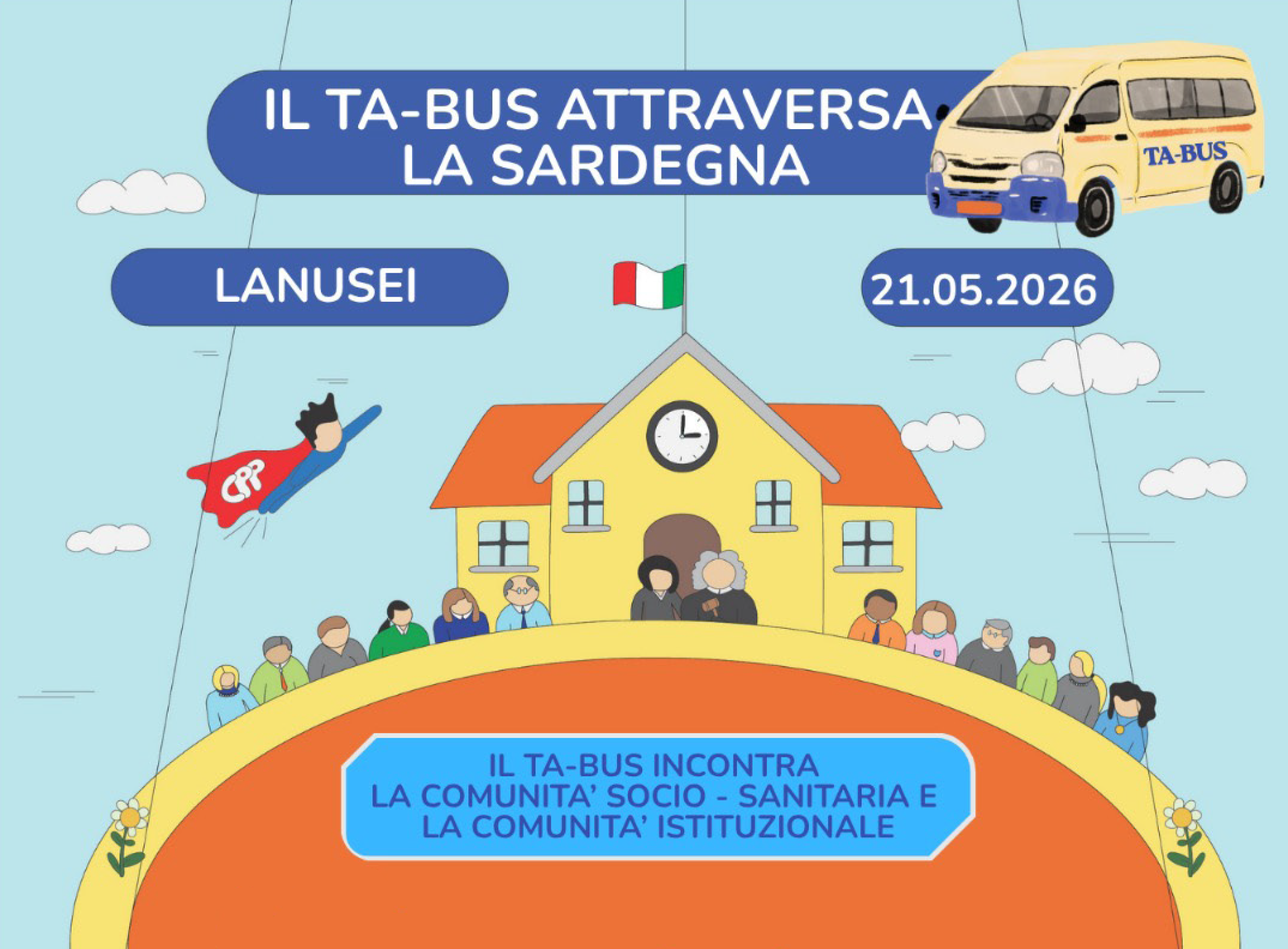 Cure palliative pediatriche: il Giro d’Italia fa tappa a Lanusei
