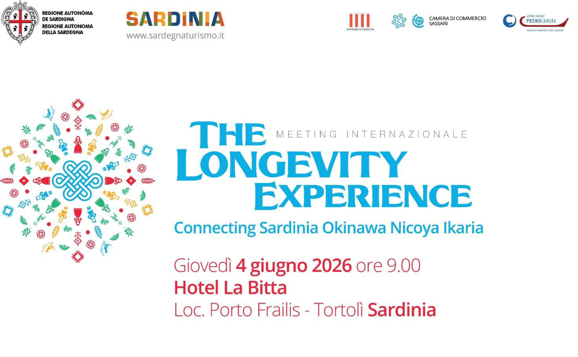 Tortolì, la Sardegna al centro del meeting mondiale sulla longevità