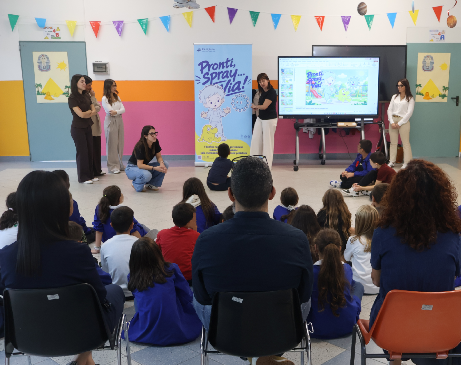 “Pronti…Spray…Via!”, in Ogliastra i bambini relatori per un giorno